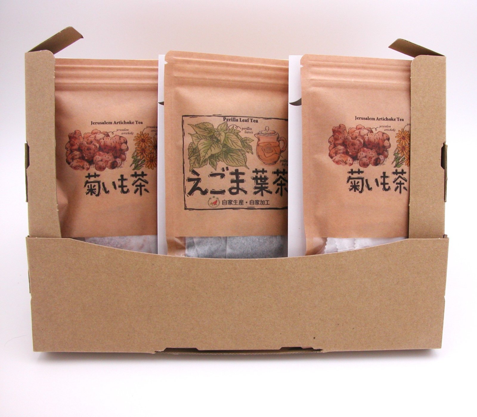 日々の健康茶～菊いも・えごま葉～